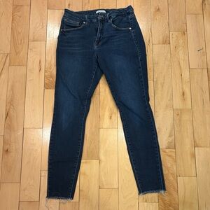 Good American Dark Indigo Skinny Jeans